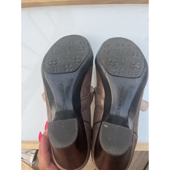 Women's Light brown leather upper NATURALIZER / shoes , 8,5 M - Picture 6 of 13